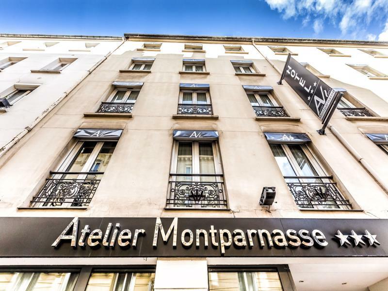 Atelier Montparnasse Hotel Париж Экстерьер фото